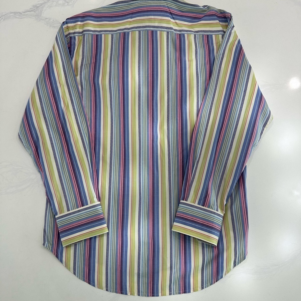 Robert Graham Multicolor Striped Button Down Shirt - Picture 2 of 7